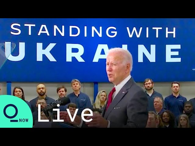 LIVE: Biden to Speak on U.S. Military Aid to Ukraine in Alabama