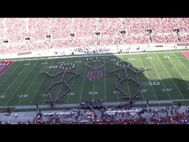 The Ohio State University Marching Band Halftime Show vs. Tulsa 9/18/21