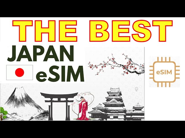 BEST eSIM for Japan Travel - Ubigi 20% OFF Code: VVD1JRJ2