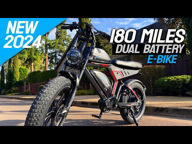 180 Mile Range Ebike? - G-Force ZM Ebike - Review & Crash! 💥