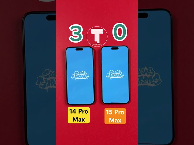 iPhone 14 Pro Max vs iPhone 15 Pro Max SpeedTest
