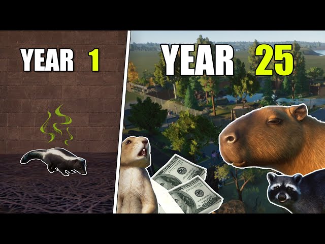 I Built A Zoo Using ONLY Rodents In Planet Zoo