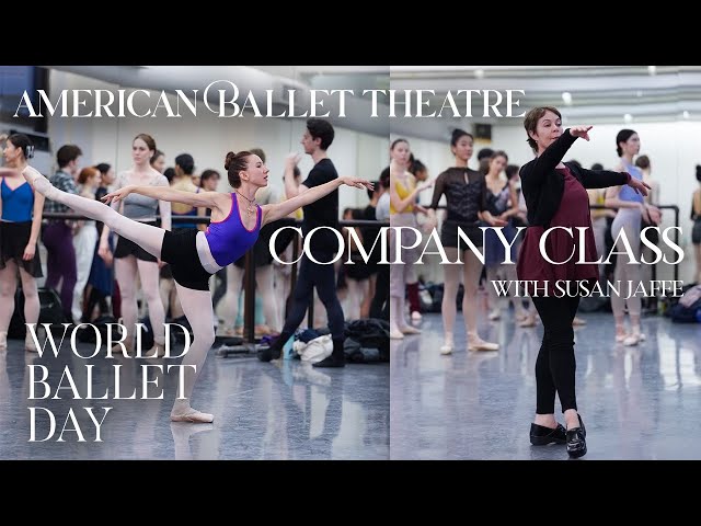 #WorldBalletDay | ABT Company Class with Susan Jaffe 🩰