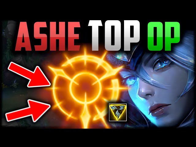 ASHE TOP IS CRAZY GOOD... How to Ashe & CARRY for Beginners - League of Legends Ashe Guide