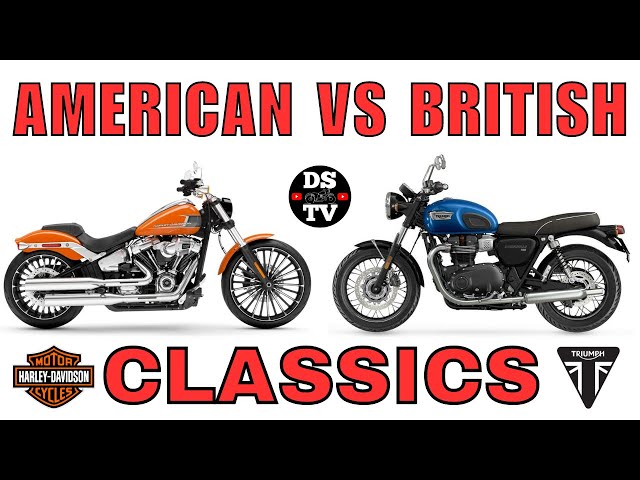 American vs British Classic Motorcycles - Which is Best for You? Harley vs Triumph