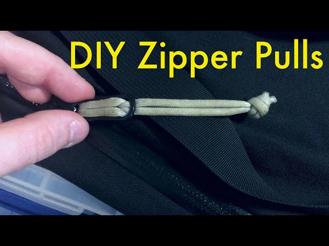 EDC: DIY Zipper Pulls
