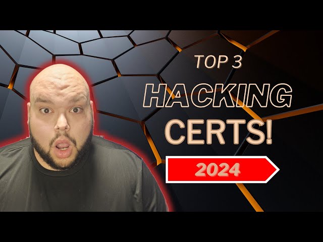 2024 Top 3 HACKING Certifications! // Security Professional APPROVED