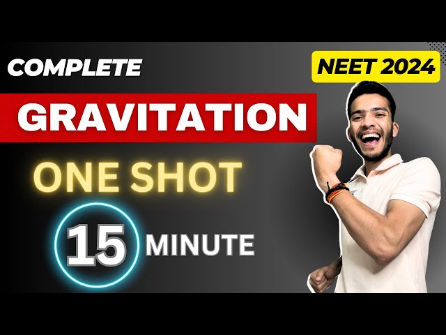 Gravitation 🚀 in 15 min | Zero to Hero Physics | Tricks and tips | Nikhil Upadhyay