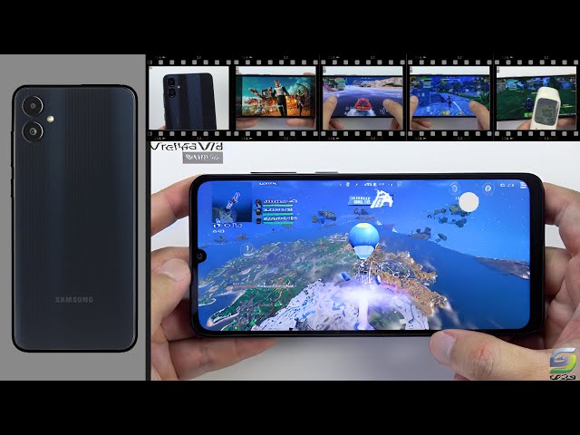 Samsung Galaxy A05 Fortnite Gameplay | Helio G85