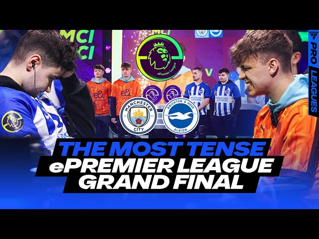 Late drama! 😱 | Man City v Brighton | ePremier League Final