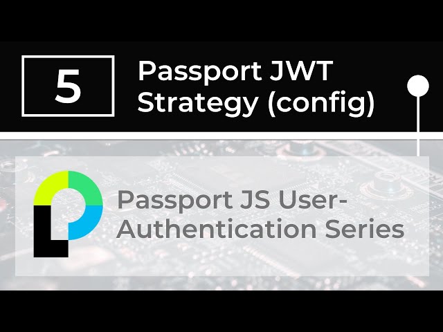 Passport JWT Strategy Configuration (Node + Passport + Express)