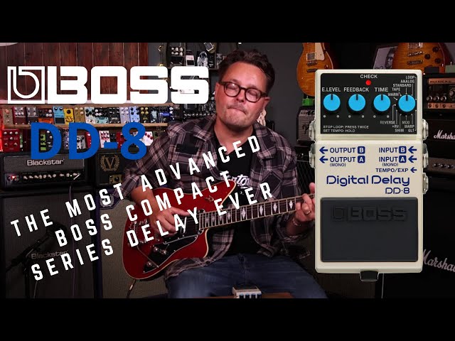 The Boss DD-8 | The King Of Compact Delay Pedals?