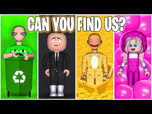 ROBLOX HIDE AND SEEK IN ONE COLOR | funny moments