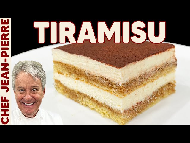 My Favourite Tiramisu Recipe! | Chef Jean-Pierre