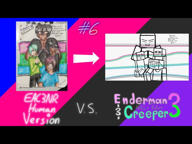 Turning An Original Picture Into A EAC3NR Picture (SPEEDPAINT) #6: EAC3NR Human Version vs The Gang