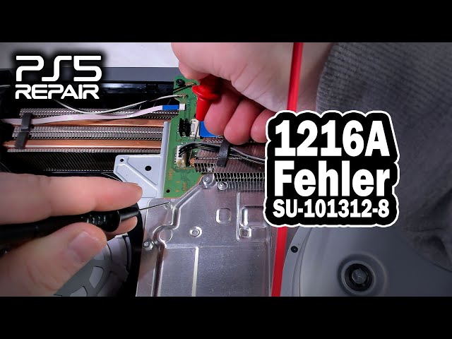PS5 Repair | 1216A Update Fehler SU-101312-8 Reparatur | PCB Solder Berlin