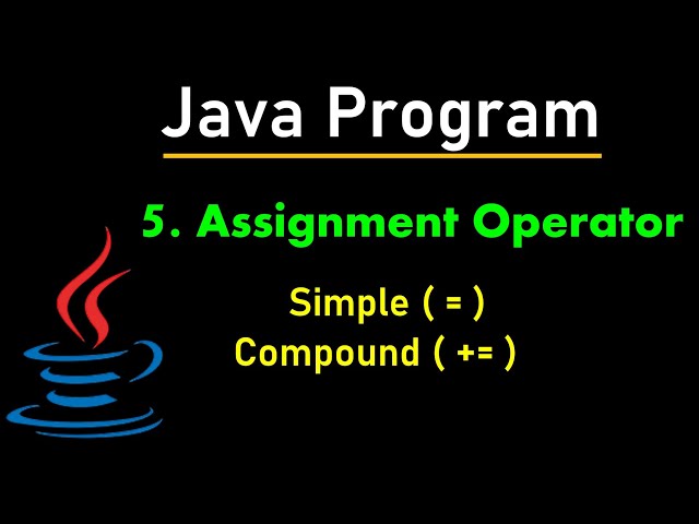 Assignment Operators Example in Java (Hindi) | Learn Coding