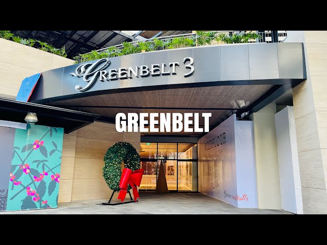 [4K] Newly Renovated Greenbelt 3 & Greenbelt 5 Mall Walking tour