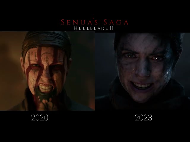 Hellblade 2 | 2020 debut trailer vs 2023 GDC23 demo | How close does it get?