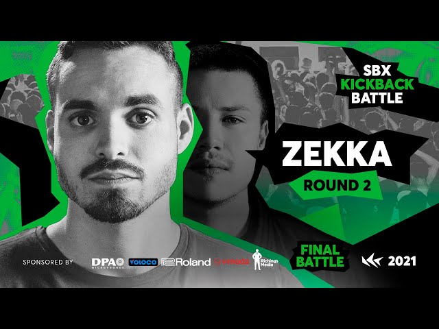 Zekka | Round 2 - Final | D-LOW vs ZEKKA | SBX KICKBACK BATTLE 2021