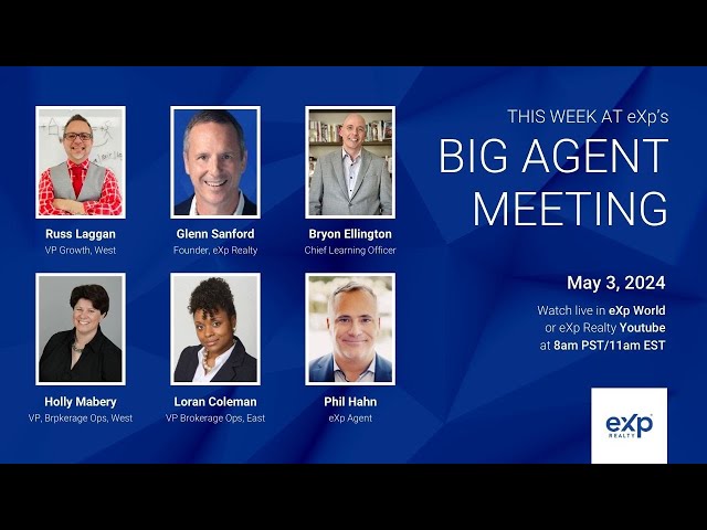 The BIG Agent Meeting 5-3-24