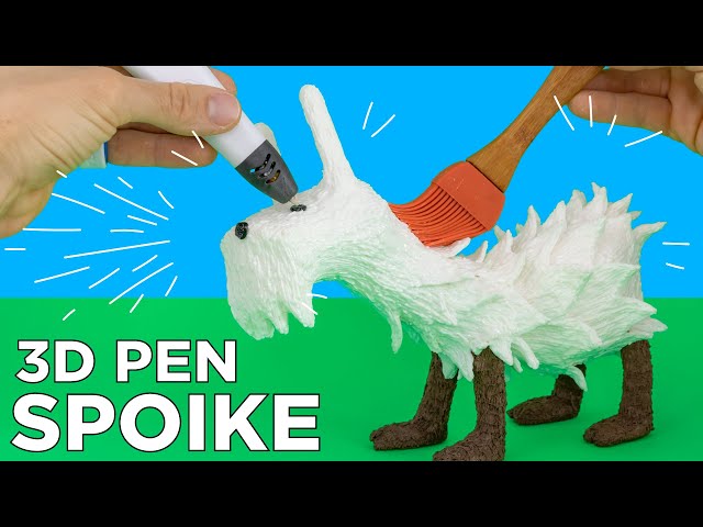 Cheap 3D Pen + Polysmooth Filament // Smoothing my 3D Pen Pet Piñama