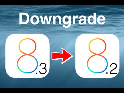 iOS versions downgrade