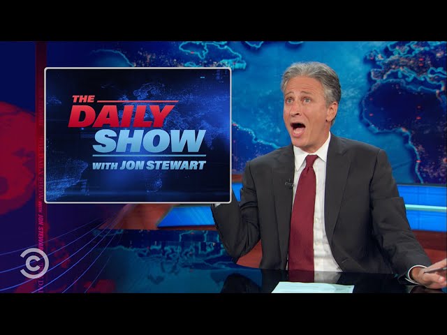 Jon Stewart Returns to The Daily Show