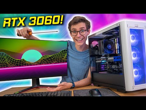 The AFFORDABLE RTX 3060 Gaming PC Build 2022! 🙌 i5 12400F Gaming PC Build 2022 w/ Gameplay! | AD