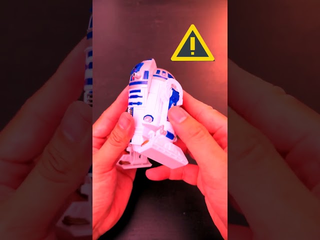 Look what they did to R2D2 😱