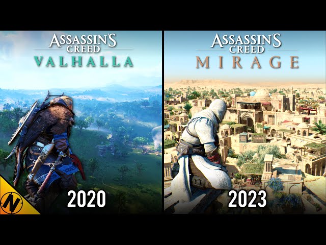 Assassin's Creed: Mirage vs Assassin's Creed: Valhalla | Direct Comparison
