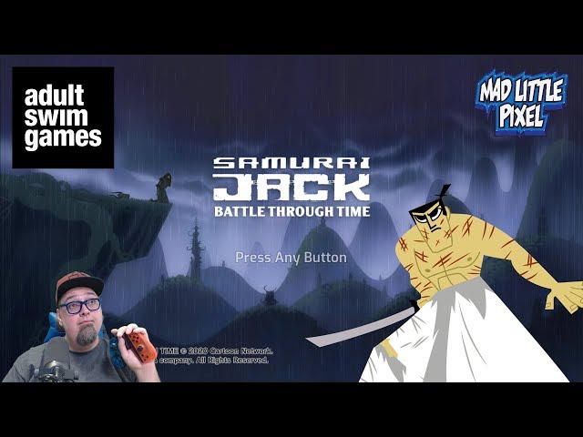 Samurai Jack Battle Through Time - Nintendo Switch Madlittlepixel Live!