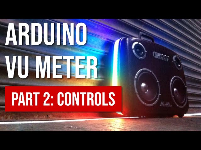 Arduino sound reactive VU meter [Part 2] with brightness and sensitivity controls