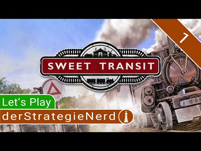 Let's Play Sweet Transit Early Access #1 | Eisenbahn City Builder | gameplay deutsch tutorial