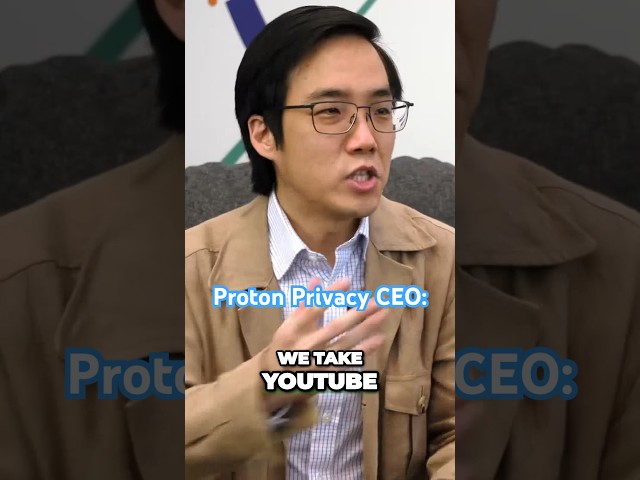 Proton CEO uses YouTube!?