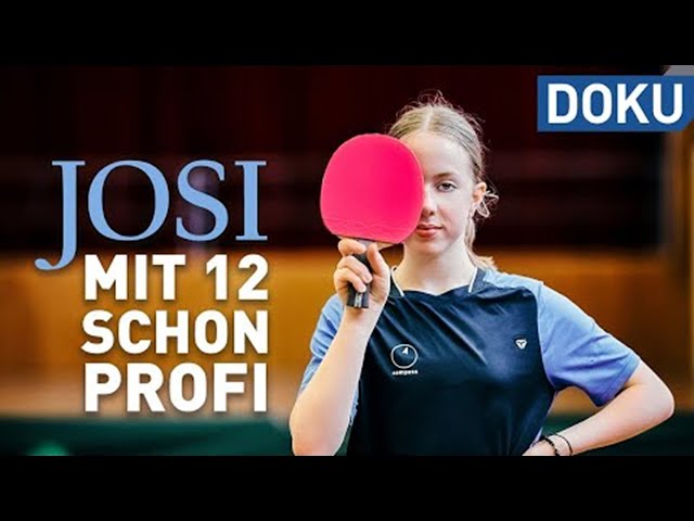 Super talent Josi - already a table tennis pro at the age of 12 | Documentary | Sports