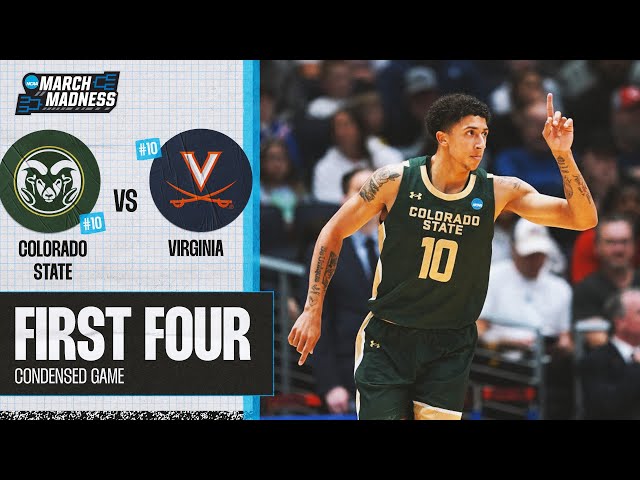 Colorado State vs. Virginia - First Four NCAA tournament extended highlights