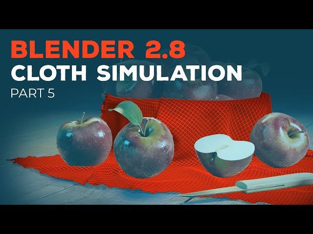 Blender 2.8 Beginner Tutorial - Part 5: Cloth Simulation