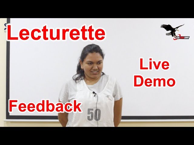 Lecturette: Live Demo & Feedback by Maj Gen Bhakuni | The Final Word (GTO Tasks) | SSB Interview