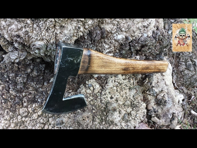 Repurposing Felling Axe into a Viking Carpenter Axe for Bushcraft