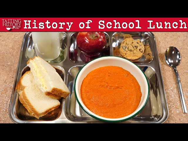 School Lunch from the Great Depression