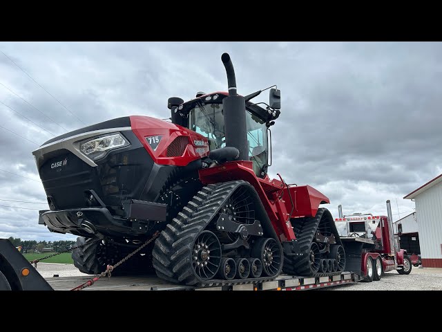 New 715 Horsepower Case IH Quadtrac Tractor Arrives At The Farm Season 5 Episode 3