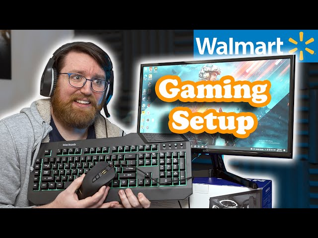 I Bought A Walmart Brand Gaming Setup...