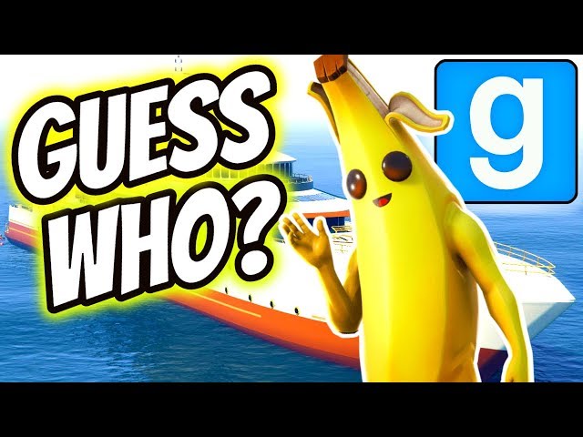 GMOD HIDE AND SEEK ON A BOAT! | Garry's Mod Guess Who With Spycakes Beautiful OB and Camodo Gaming