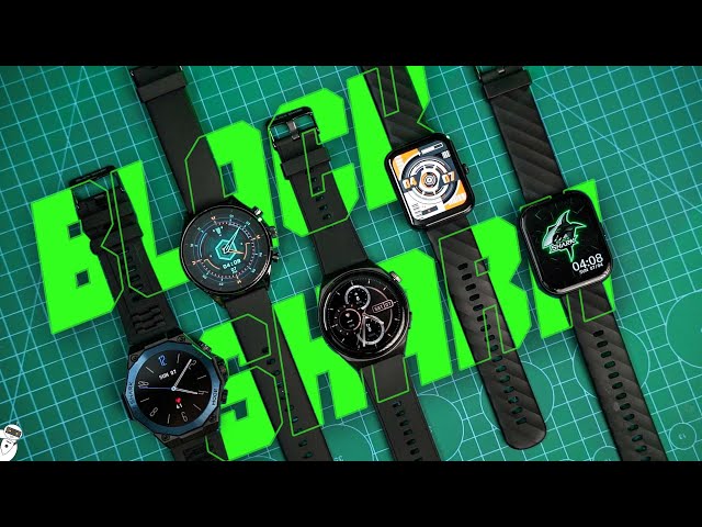 Xiaomi Black Shark Smartwatches Are Awesome 🔥🔥🔥