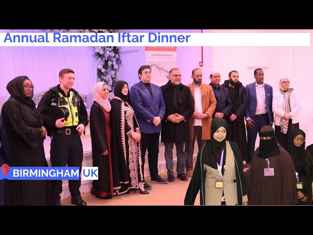 AFUR WADAREED CAJIIB AH | Annual Inspire Community IFTAR Celebration | BIRMINGHAM UK | 2024