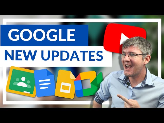 Amazing NEW Google EDU updates