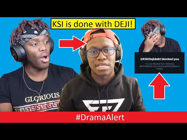 KSI kicked DEJI out of his LIFE! #DramaAlert EXPLANATION of KSI vs DEJI (FOOTAGE)