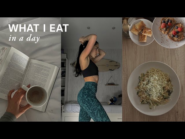 what I eat in a day 🌷 healthy & realistic easy meals
