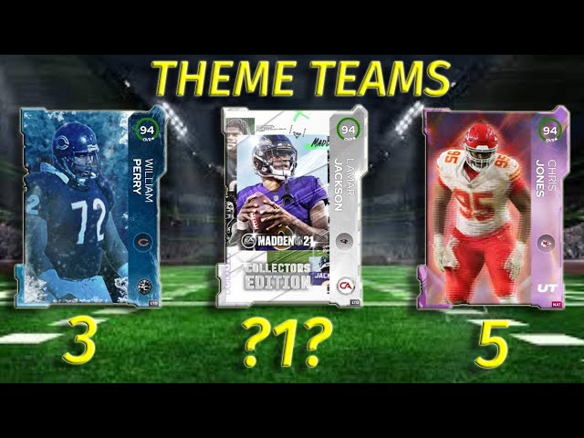 The TOP 5 Theme Teams in Madden 24 Ultimate Team!!!